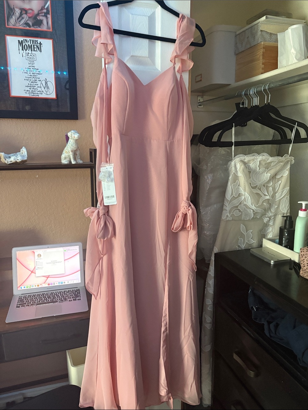 Azazie Everett Dress Rosette color
